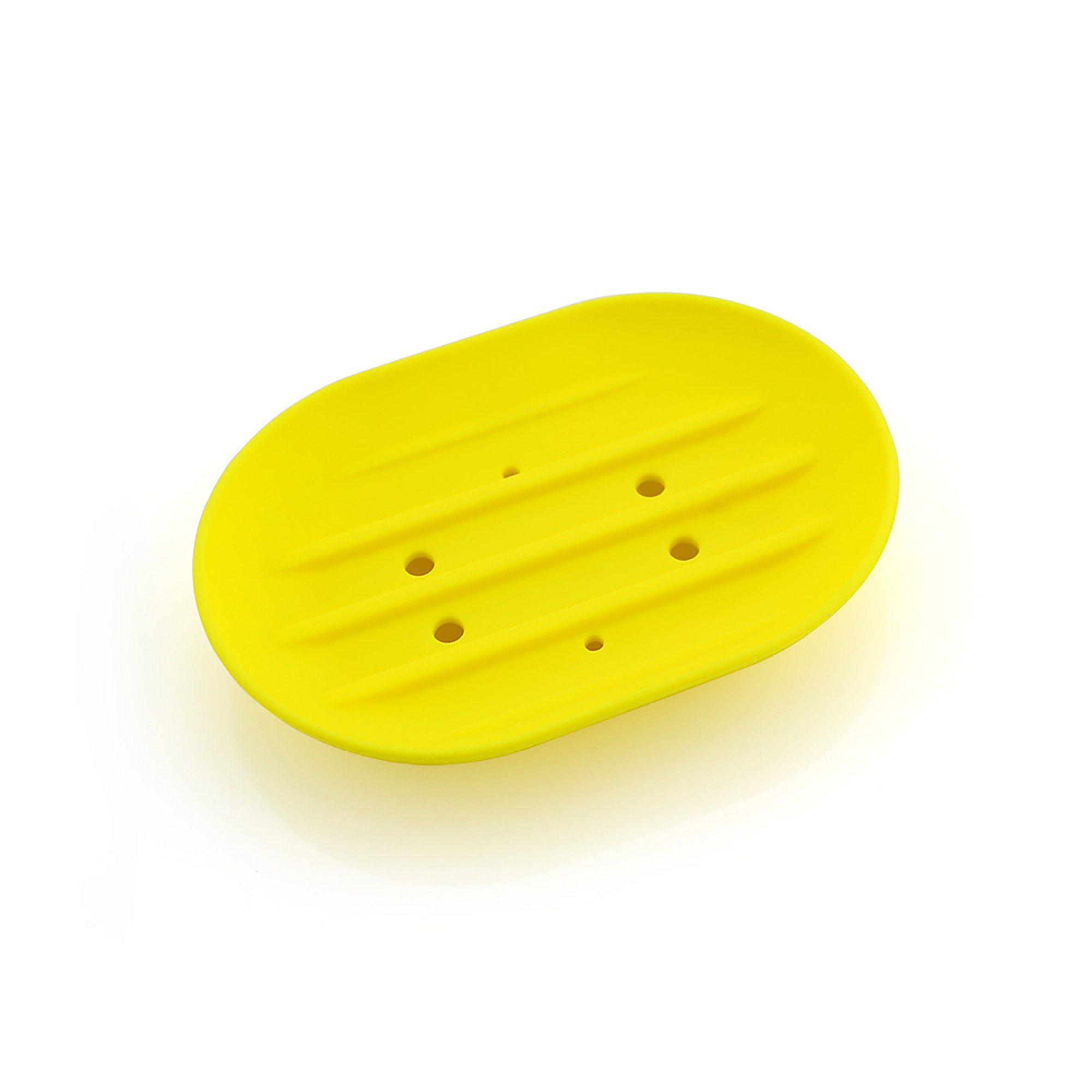 Ellipse Silicone Draining Soap Dish 3