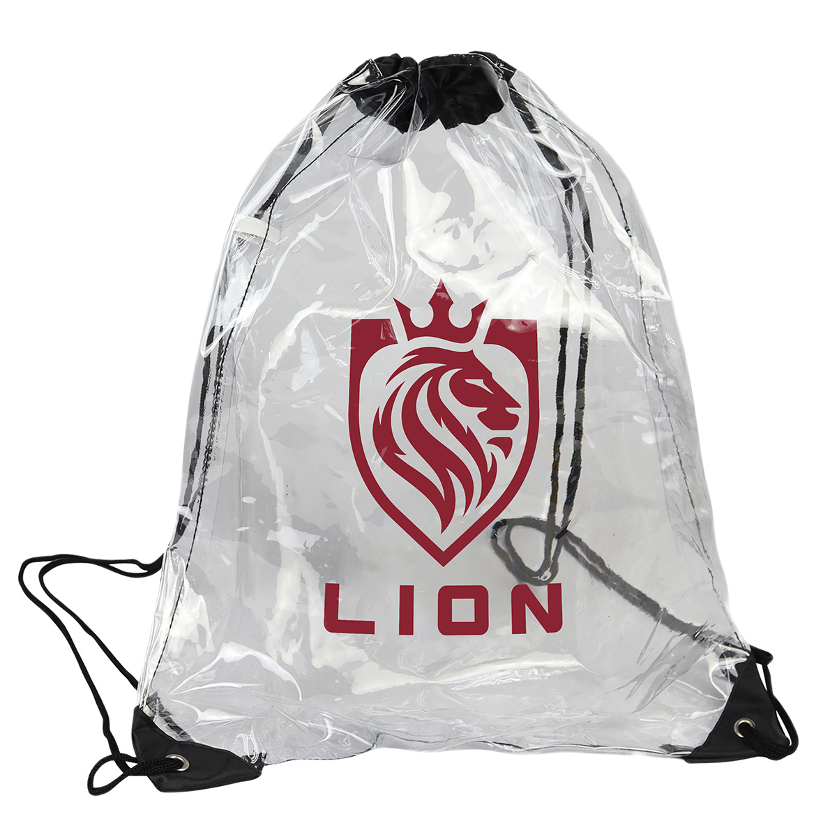 Diamond Clear TPU Drawstring Backpack 12