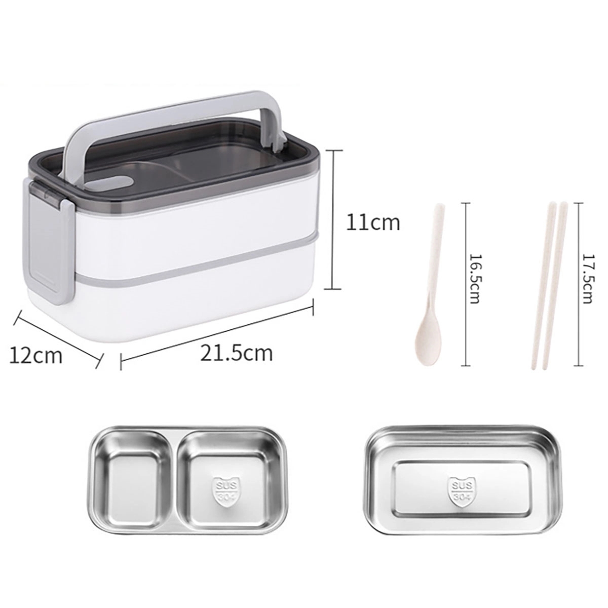 304 Stainless Steel Lunch Box 3