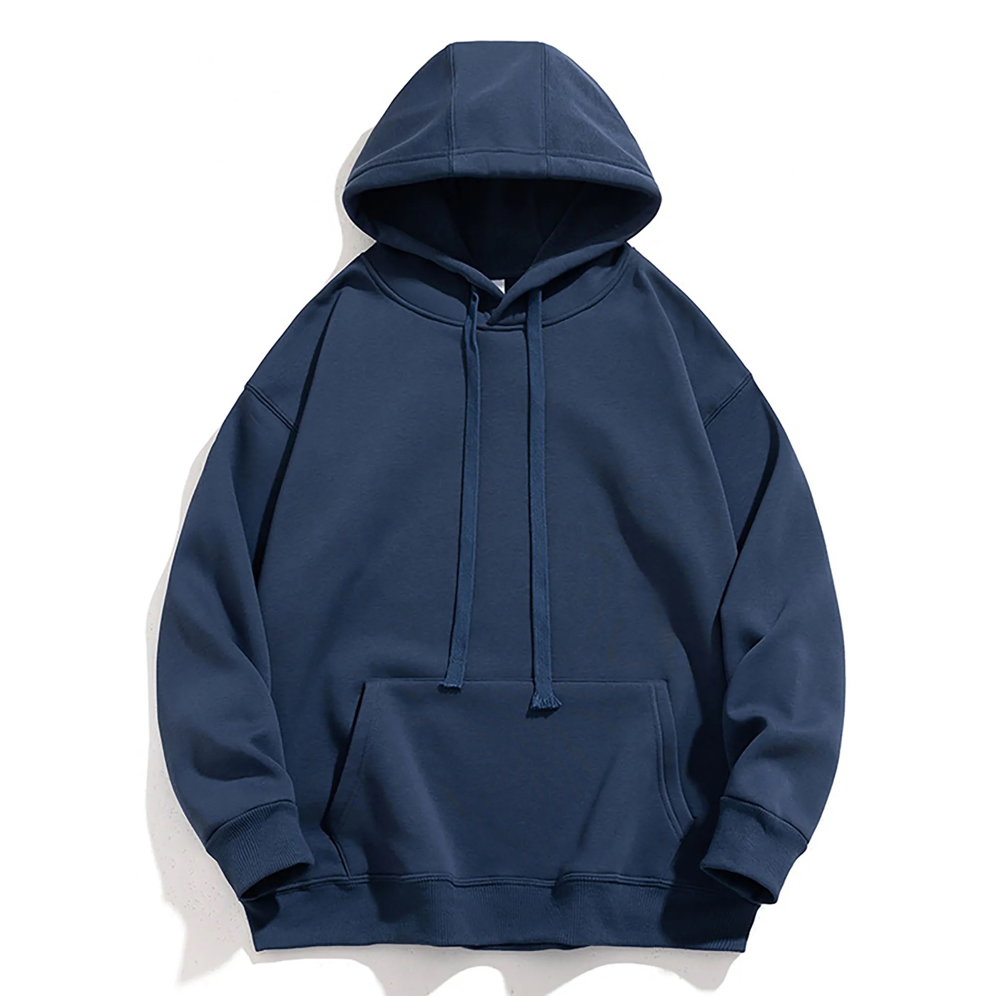 Custom Thicken Fleece Hoodie with Pocket Low Moq, custom hoodie or sweatshirt with logo imprint 3