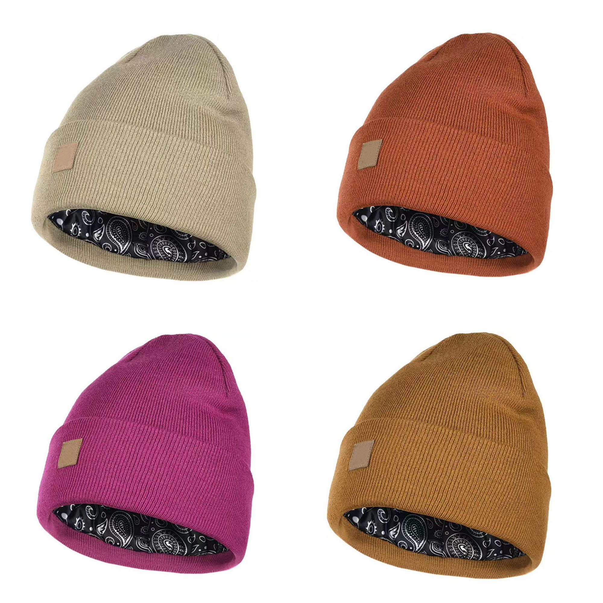 Knitted Comfortable Breathable Winter Beanie 5
