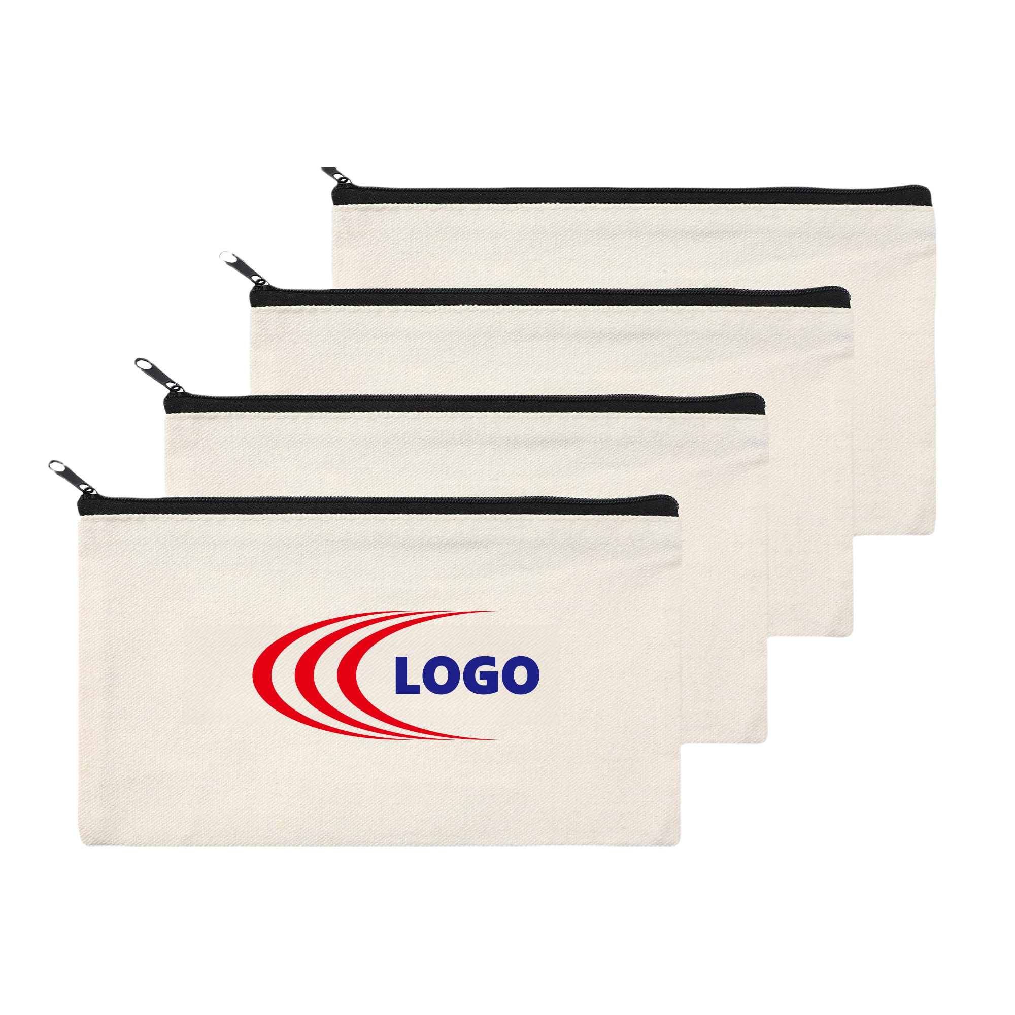 Canvas Zipper Pouch Blank Pencil Case MOQ20 1