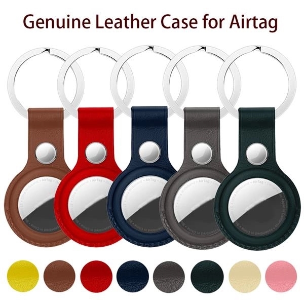 Genuine Leather Tag Case 1