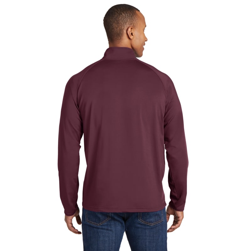Sport-Tek Sport-Wick Stretch 1/4-Zip Pullover., custom hoodie or sweatshirt with logo imprint 30