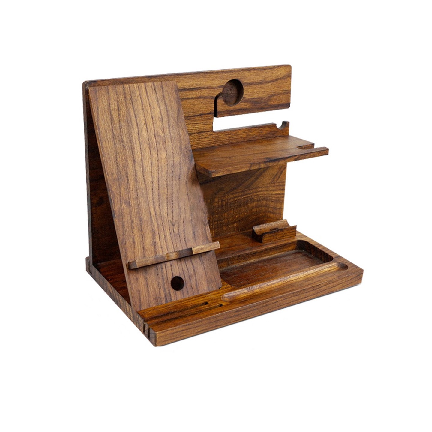 Wood Phone Docking Station 2