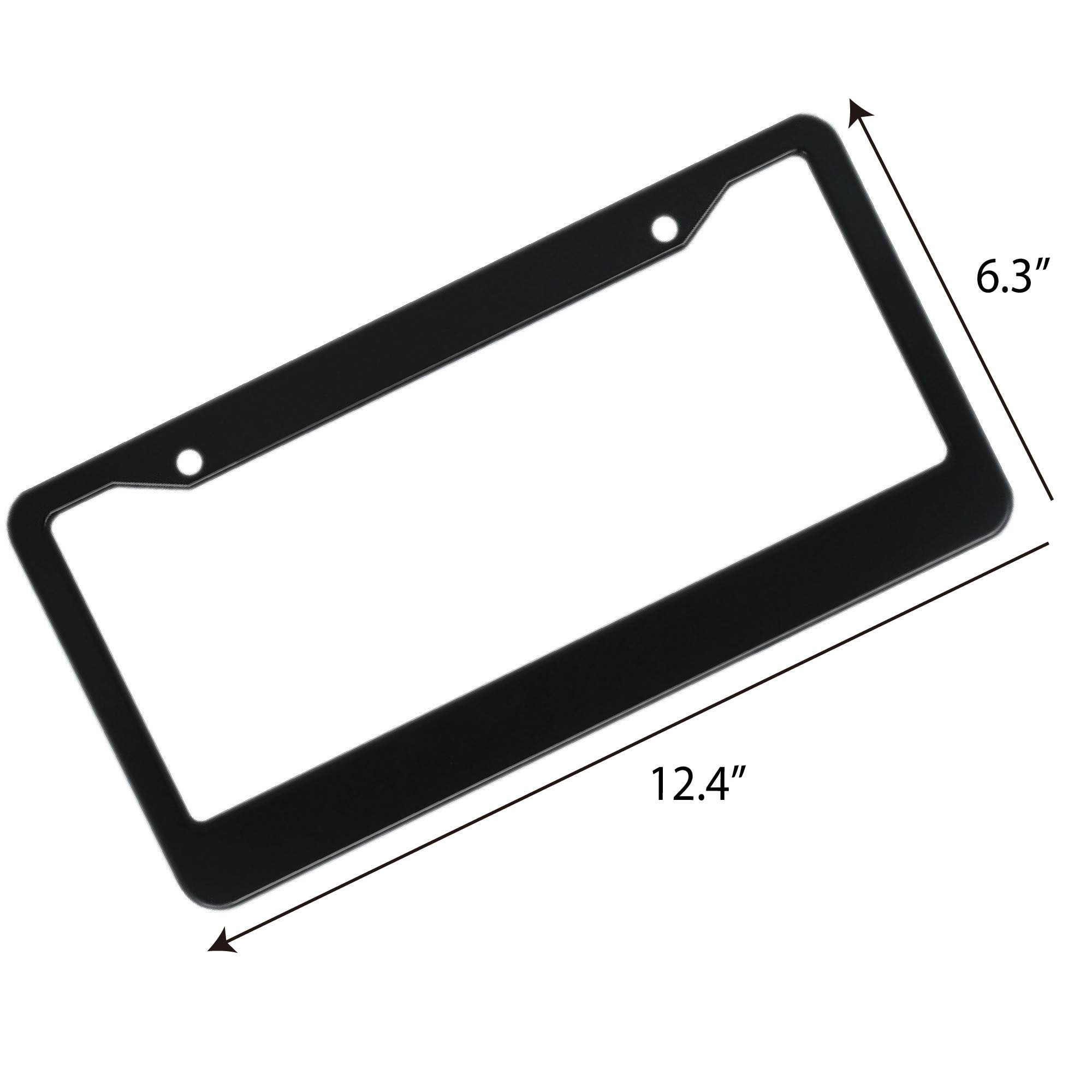 Customized Classic License Plate Frame 2