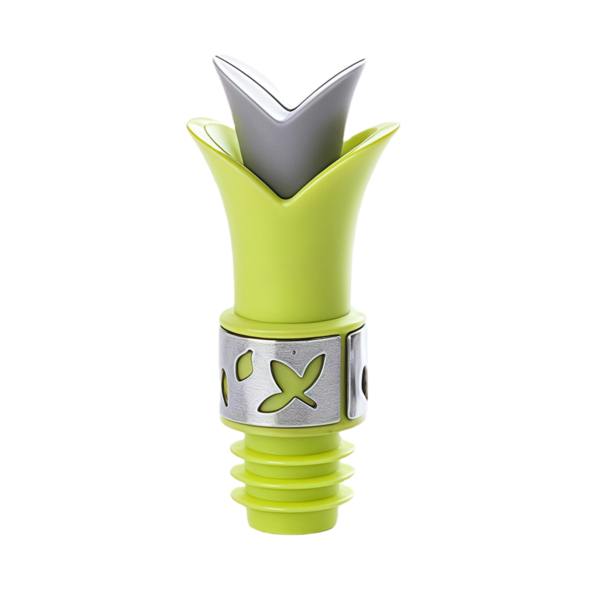 Silicone Wine Stoppers with Lily Design 7