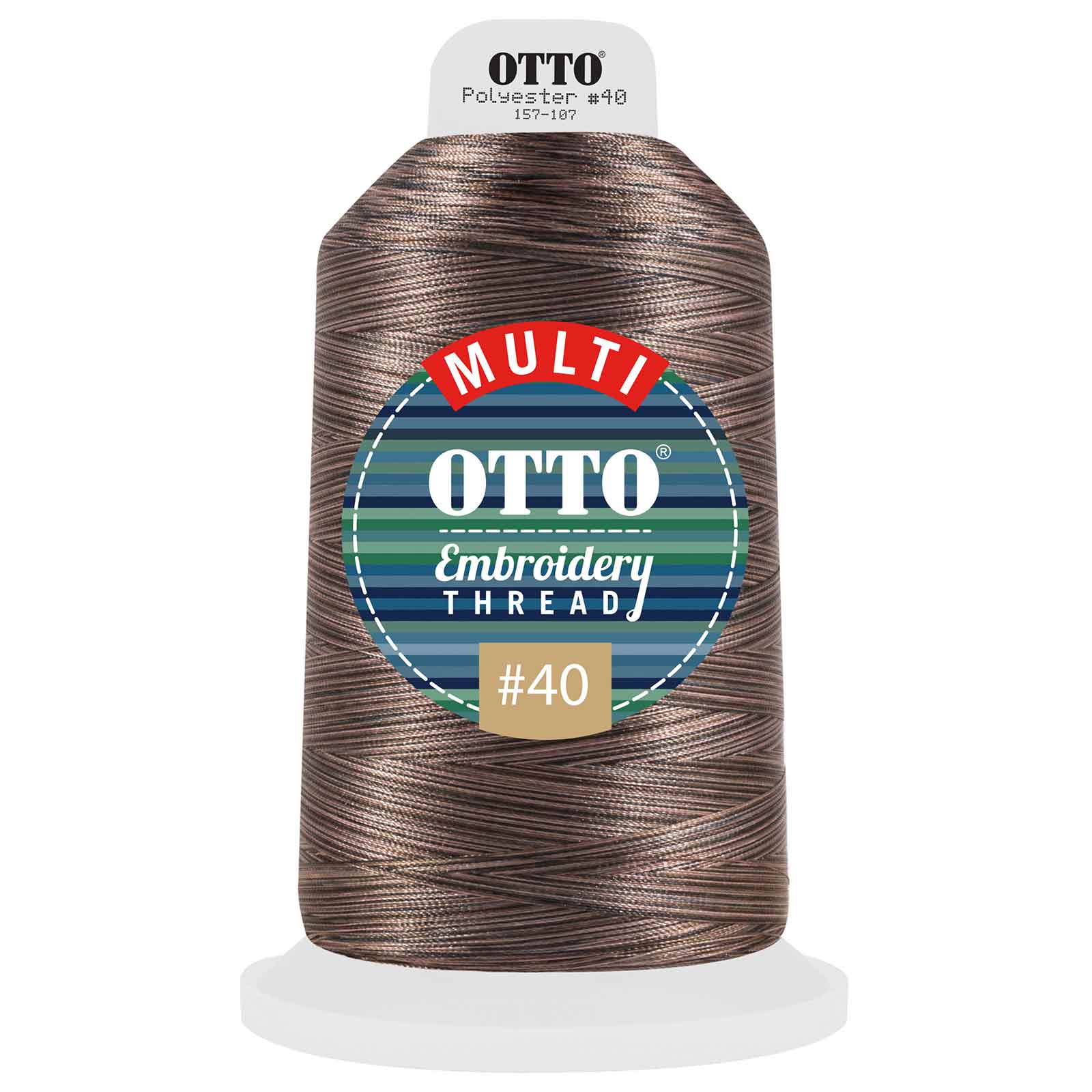 OTTO Embroidery Multicolor Thread #40 5,500 yd. King Cone 1