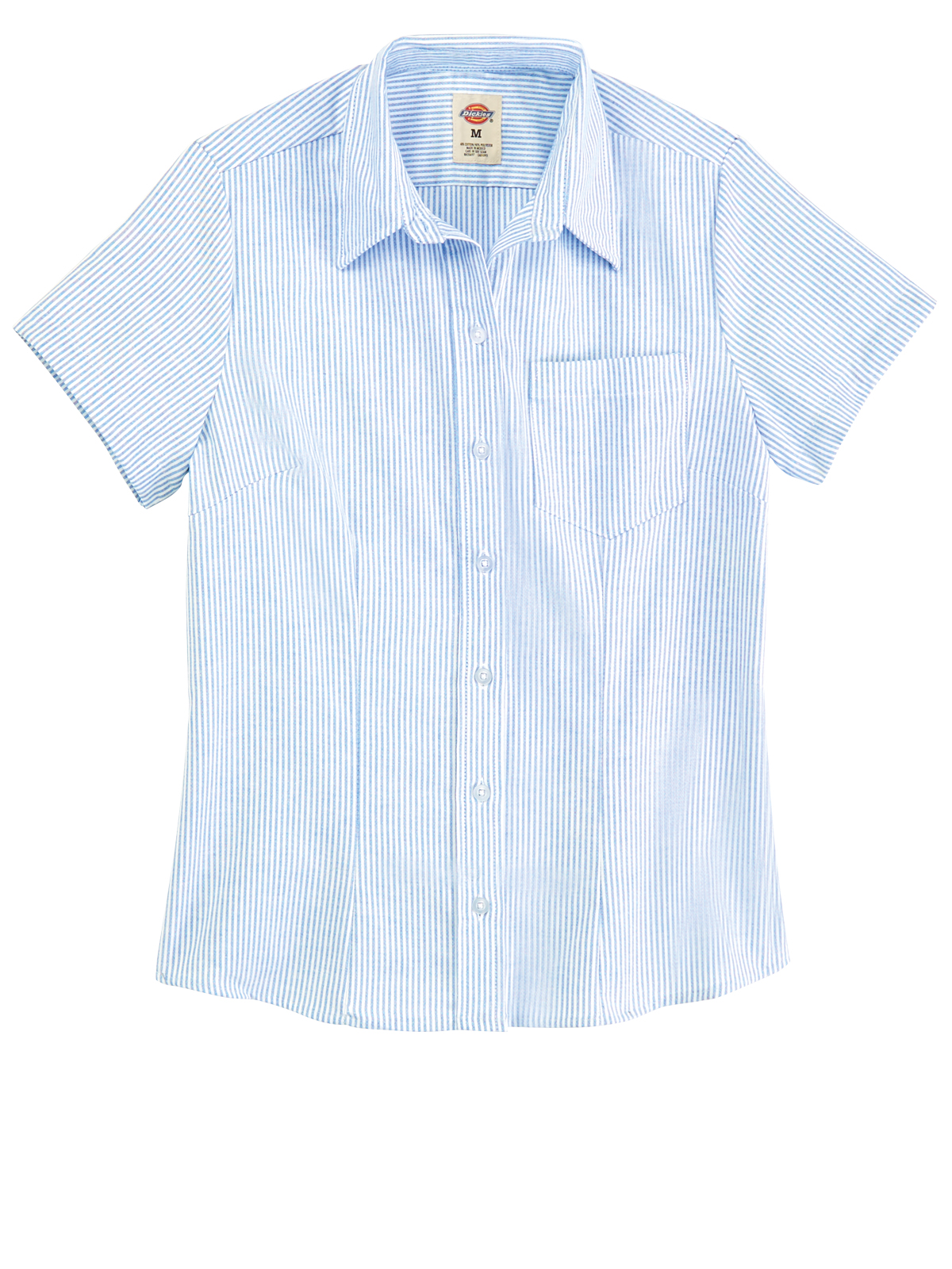 Dickies Shirts - Women's Short-Sleeve Stretch Oxford Shirt 1