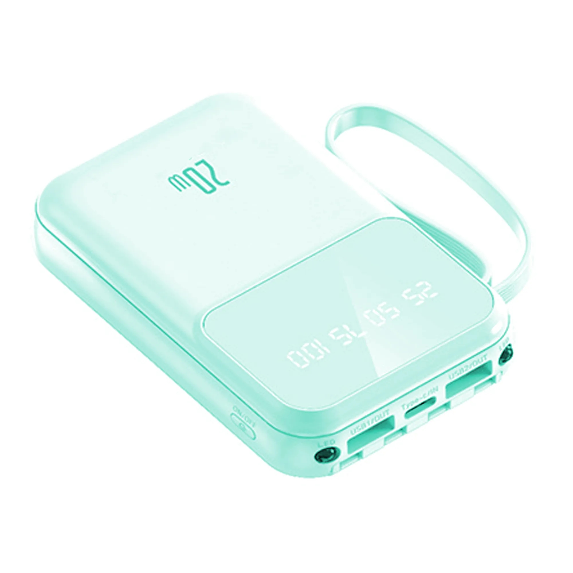 Customized Logo Built In Charging Cable Mobile Power Gift 3