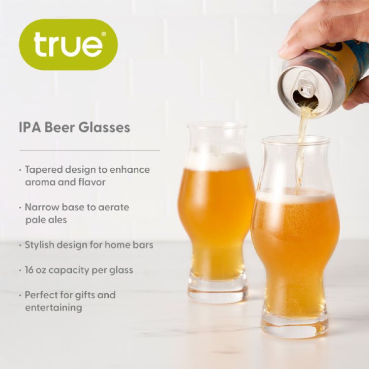 True® IPA Beer Glass, set of 4 11