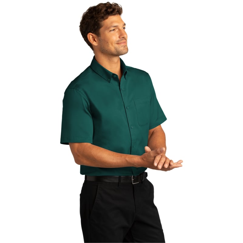 Port Authority Short Sleeve SuperPro React Twill Shirt. 75