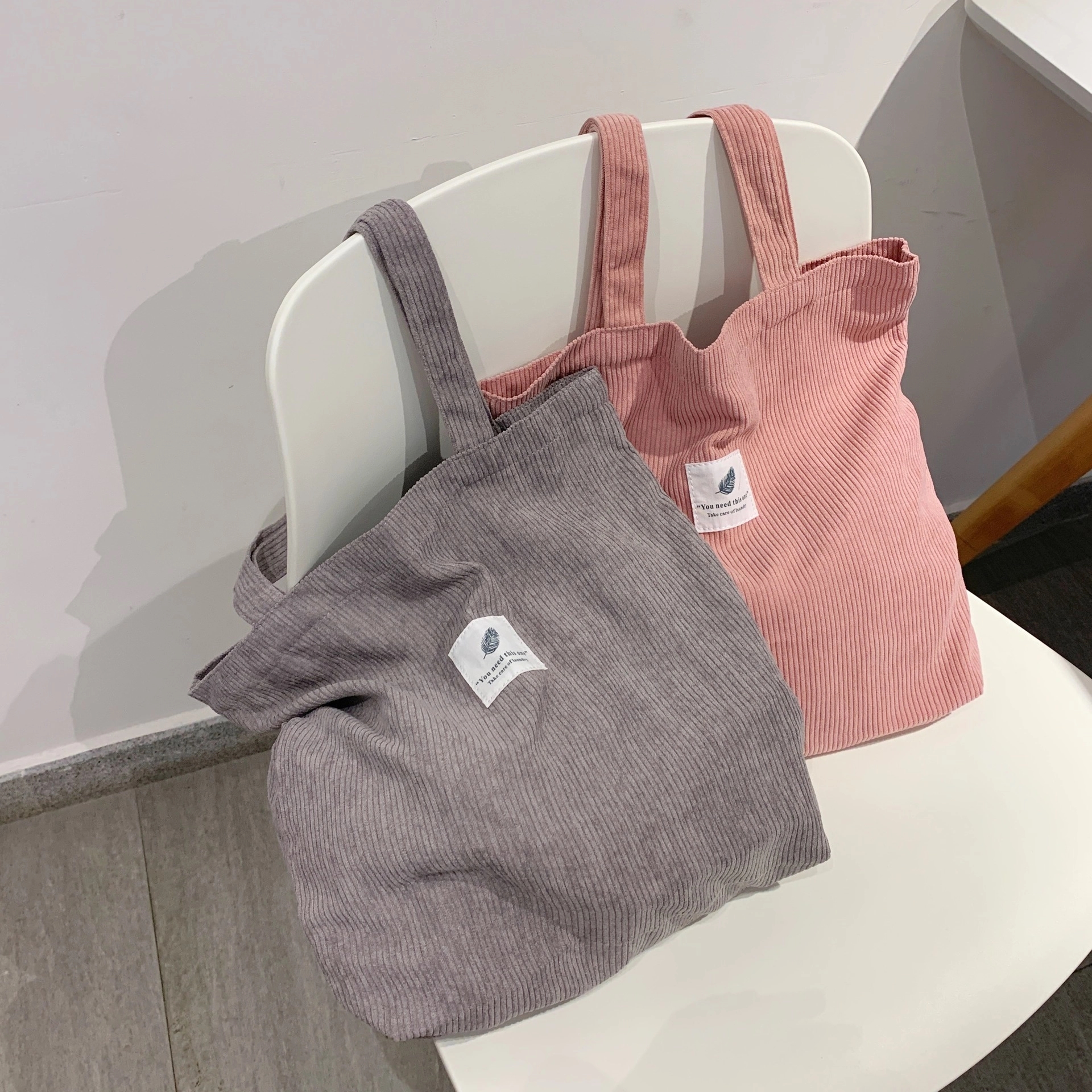 Tote Handbag With Pocket, custom tote bag with logo imprint 13