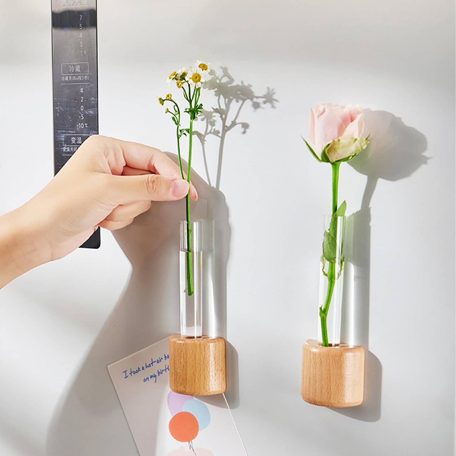 Magnetic Mini Vase for Fridge & Wall Decoration 5