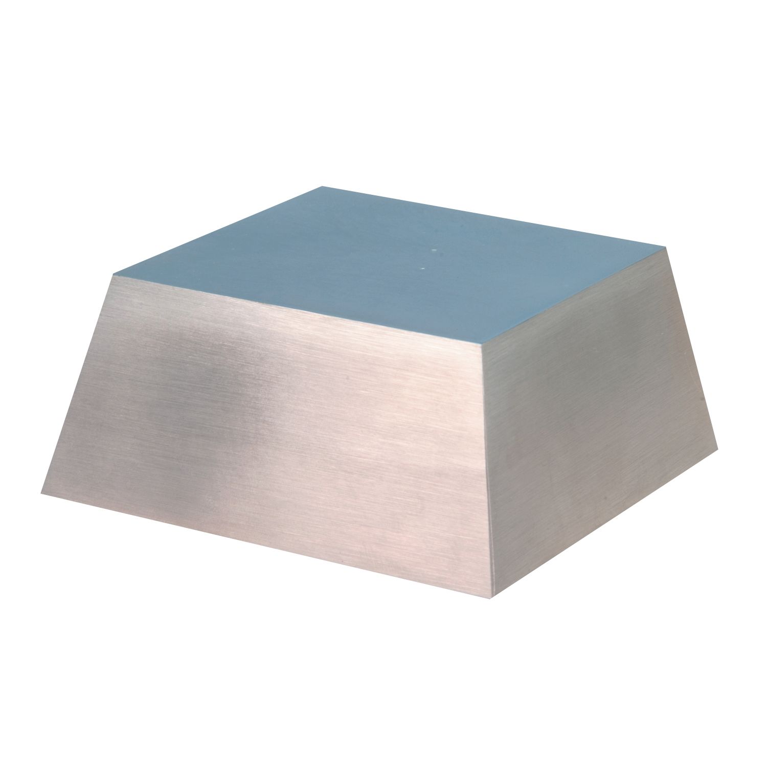 Large Silver Metal Slanted Base 1