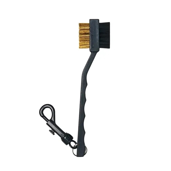 Golf Club Cleaning Brush - Double-Sided Copper Bristles 2