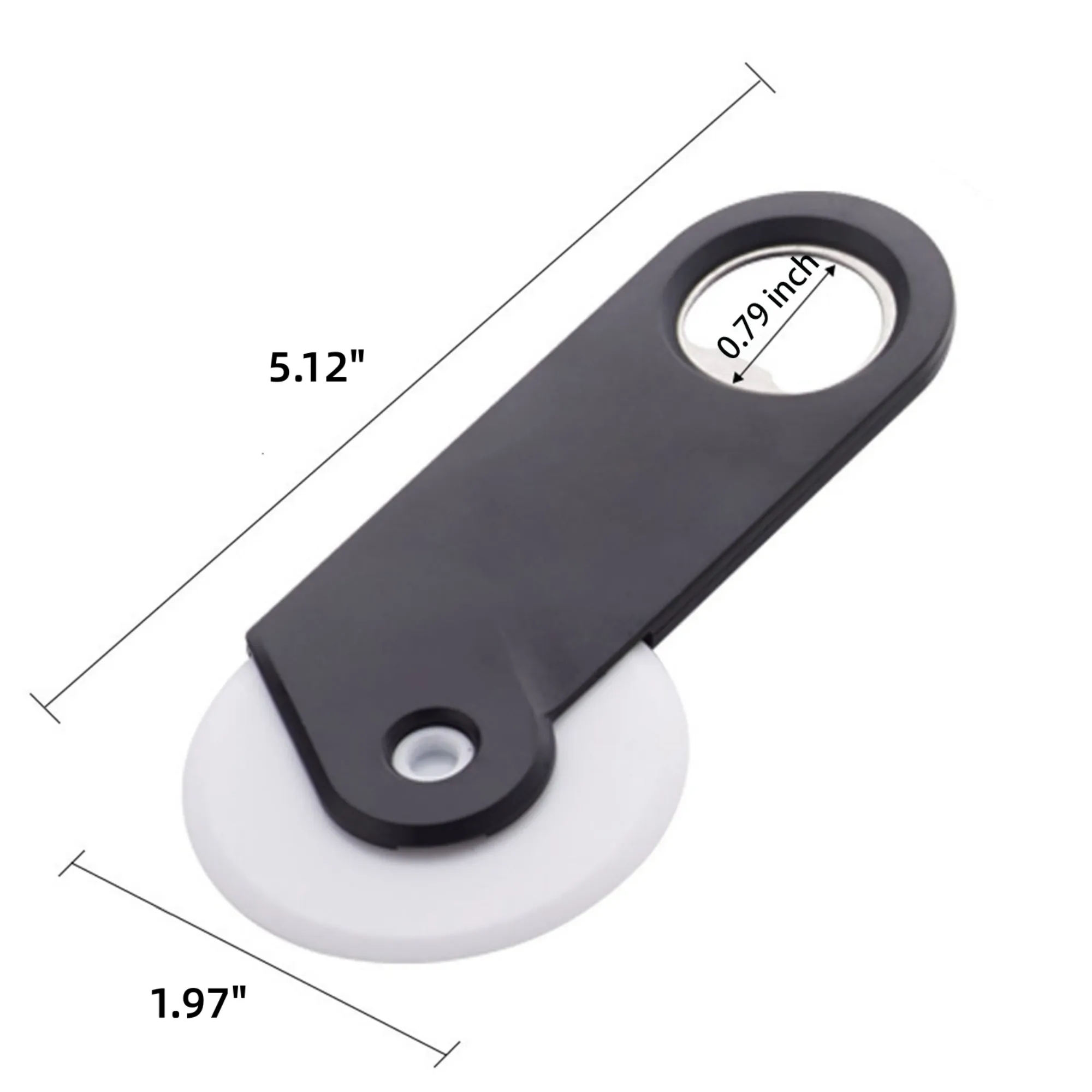 2 in 1 Mini Pizza Slicer And Bottle Opener Portable 4