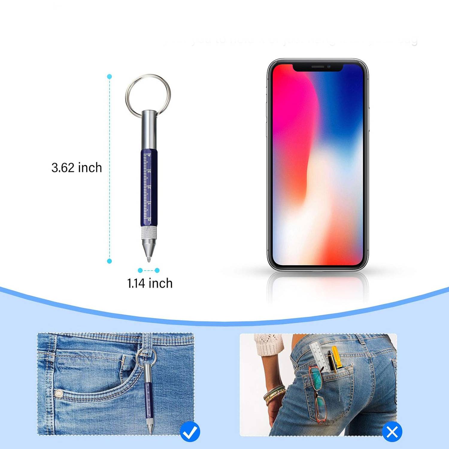 6-in-1 Multifunction Tool Pen 4