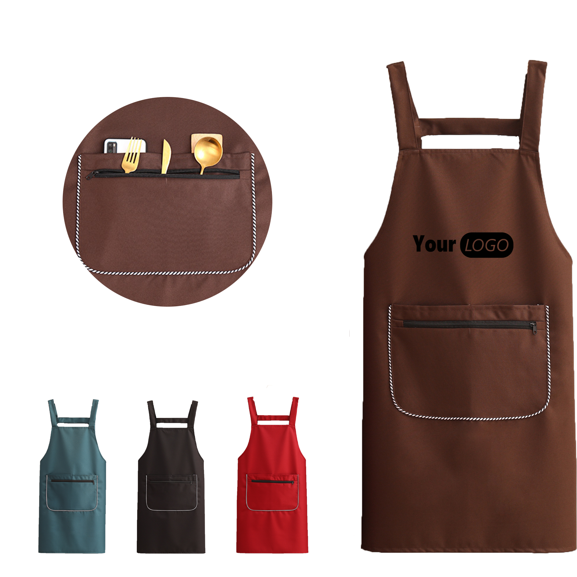 Waterproof Poly Apron MOQ 50 2