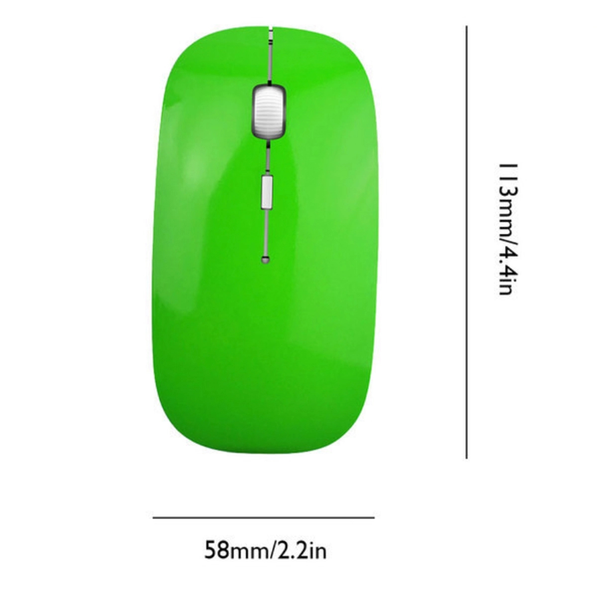 Slim Optical Wireless Business Mouse 3