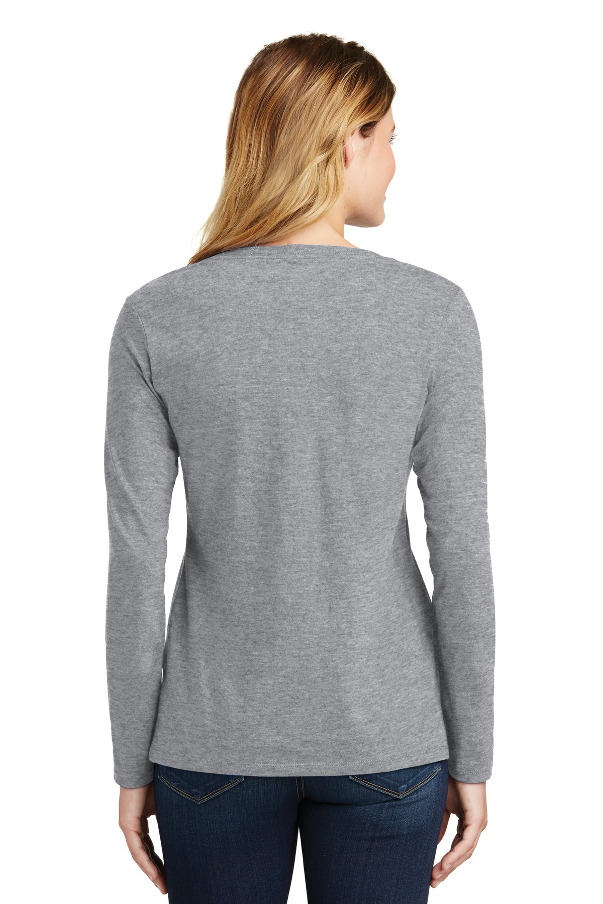 Women's Long Sleeve Fan Favorite V-Neck Tee