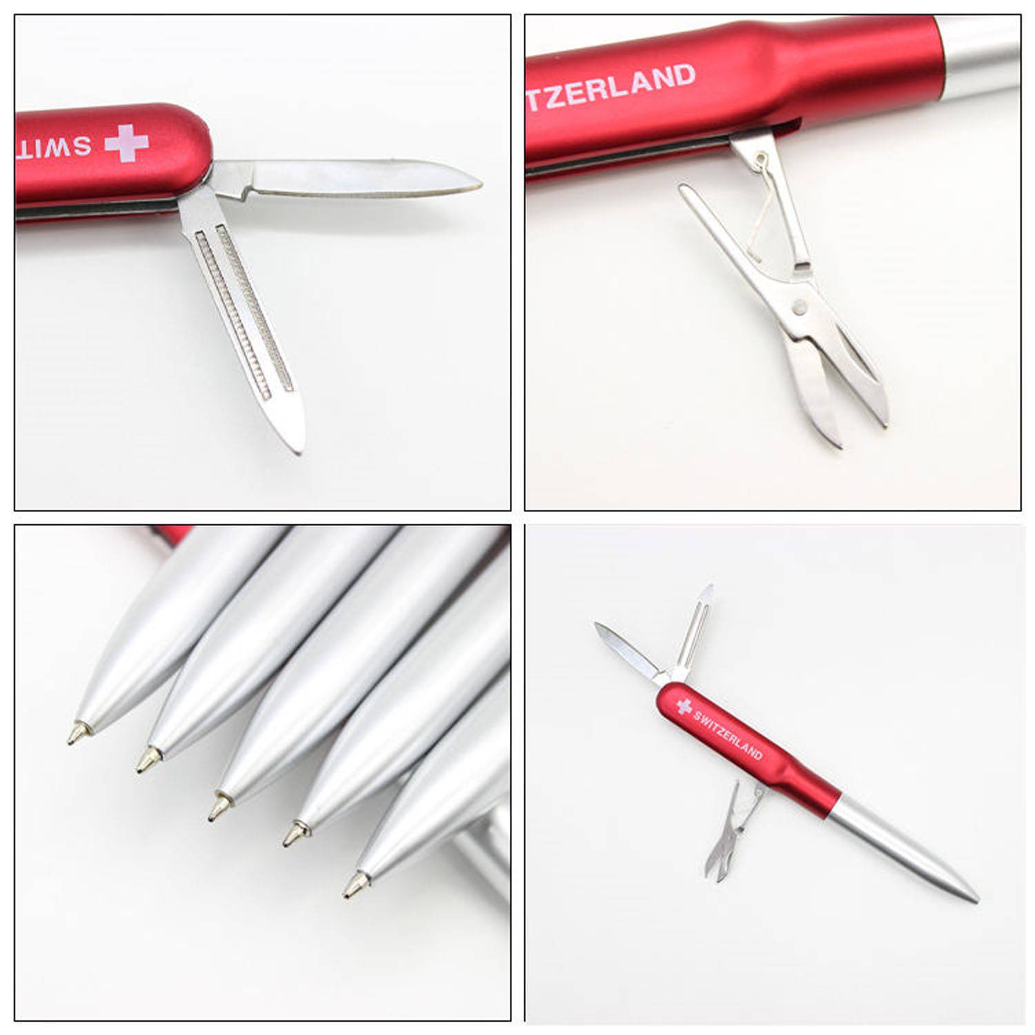 Multi tool Nail Clipper BallPoint Pen 9