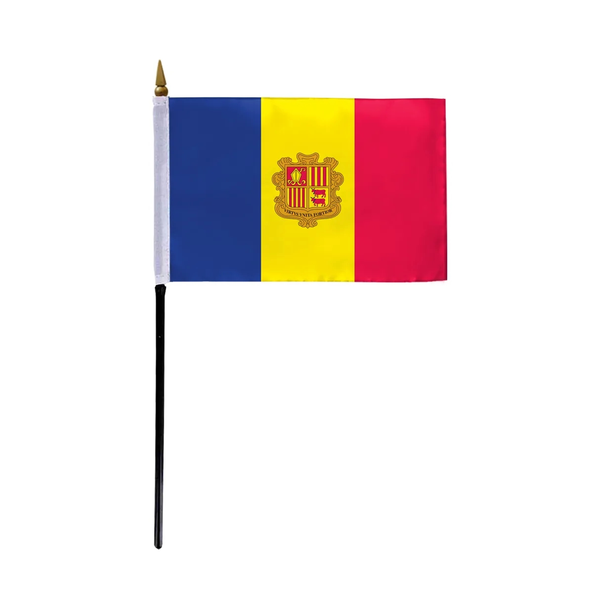 World Flag - Andorra with Seal 7