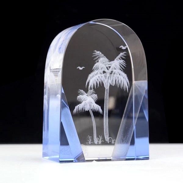 3D Laser Etched Crystal Awards 4