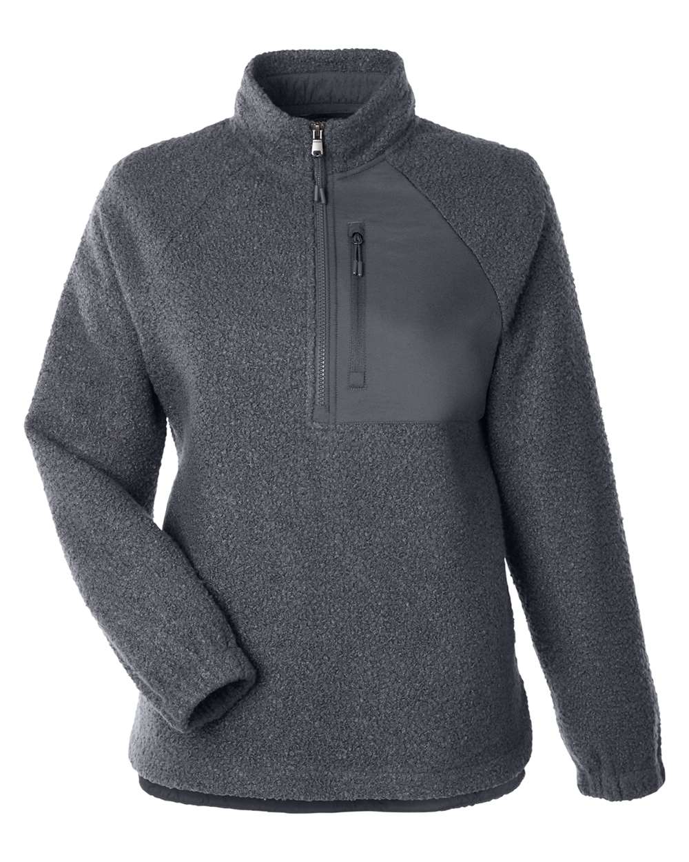 Women's Aura Sweater Fleece Quarter-Zip Pullover - NE713W 6
