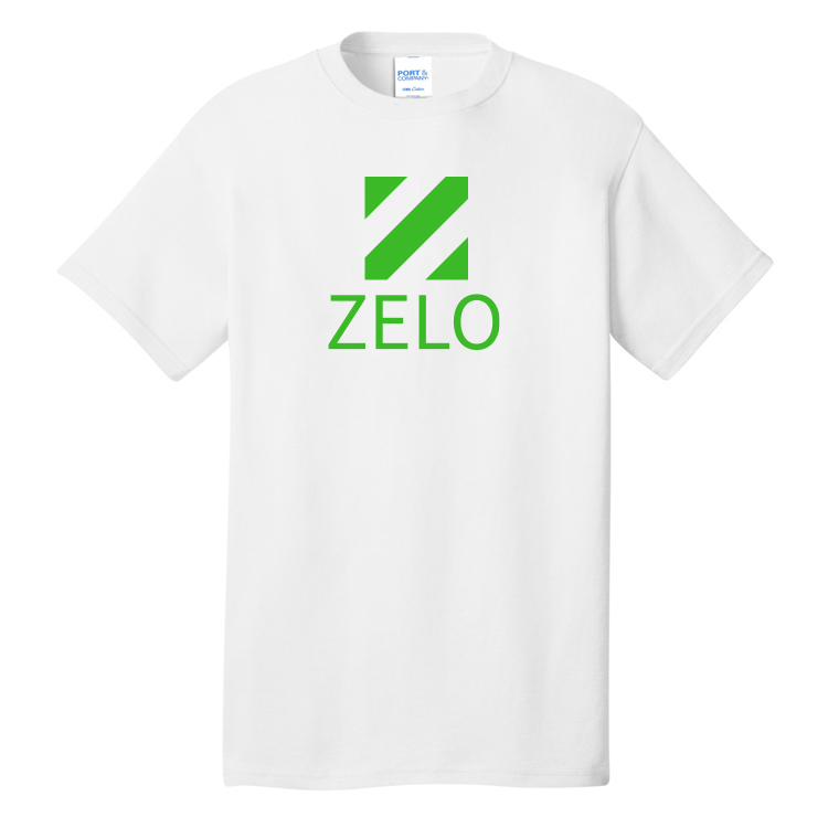 100% White Cotton T-Shirt 8