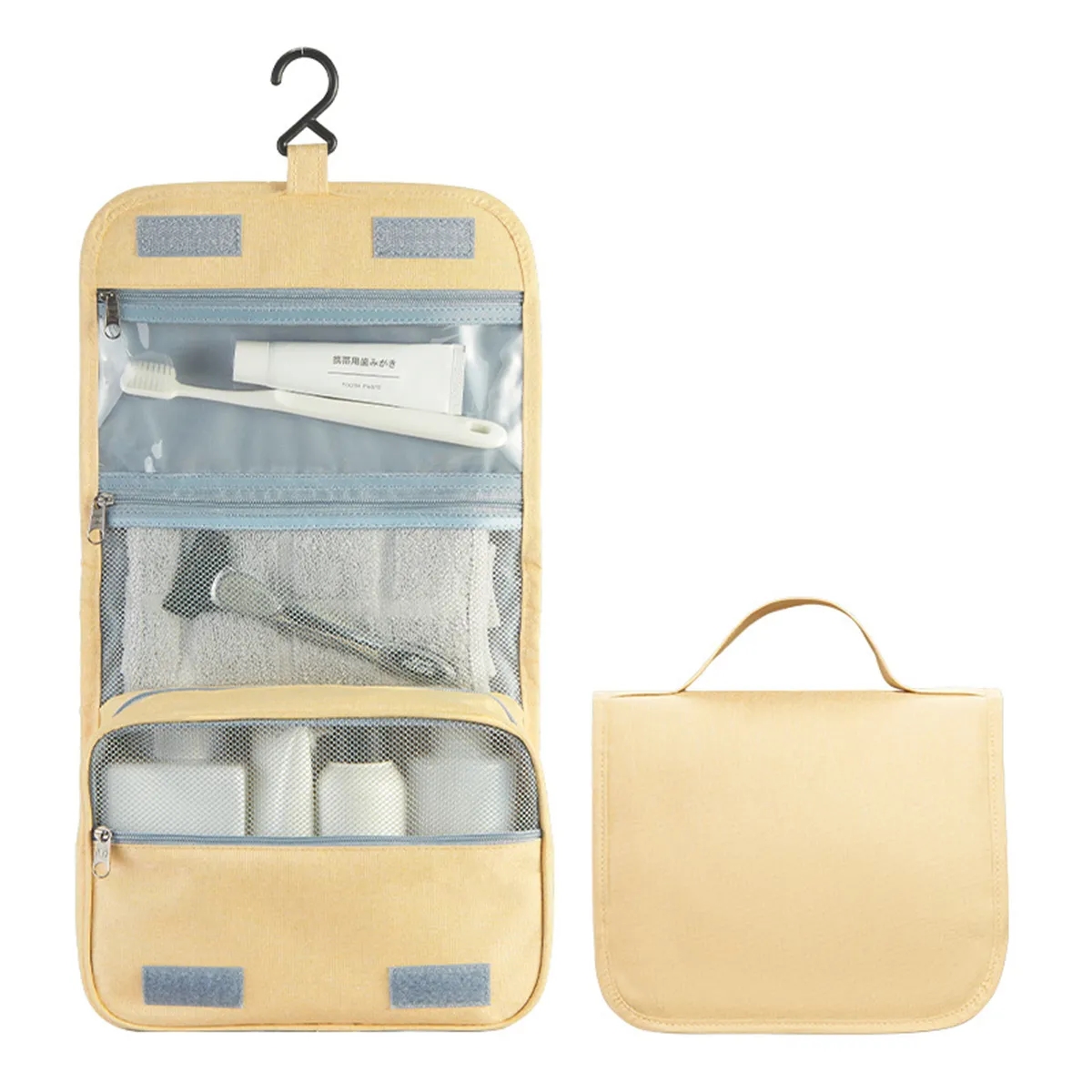 Multiplication Hanging Folding Travel Toiletry Cosmetic Bag 4