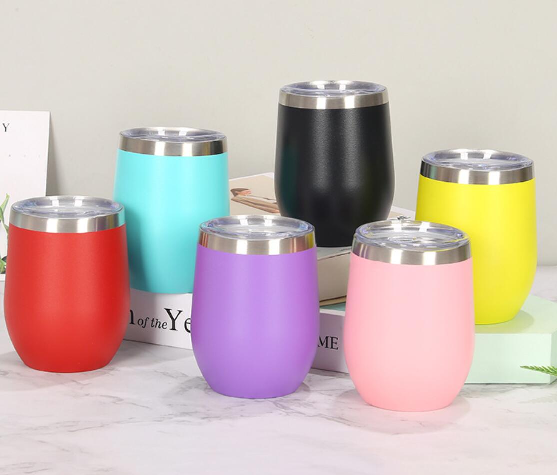 12 oz. Stainless Steel Wine Tumbler 2