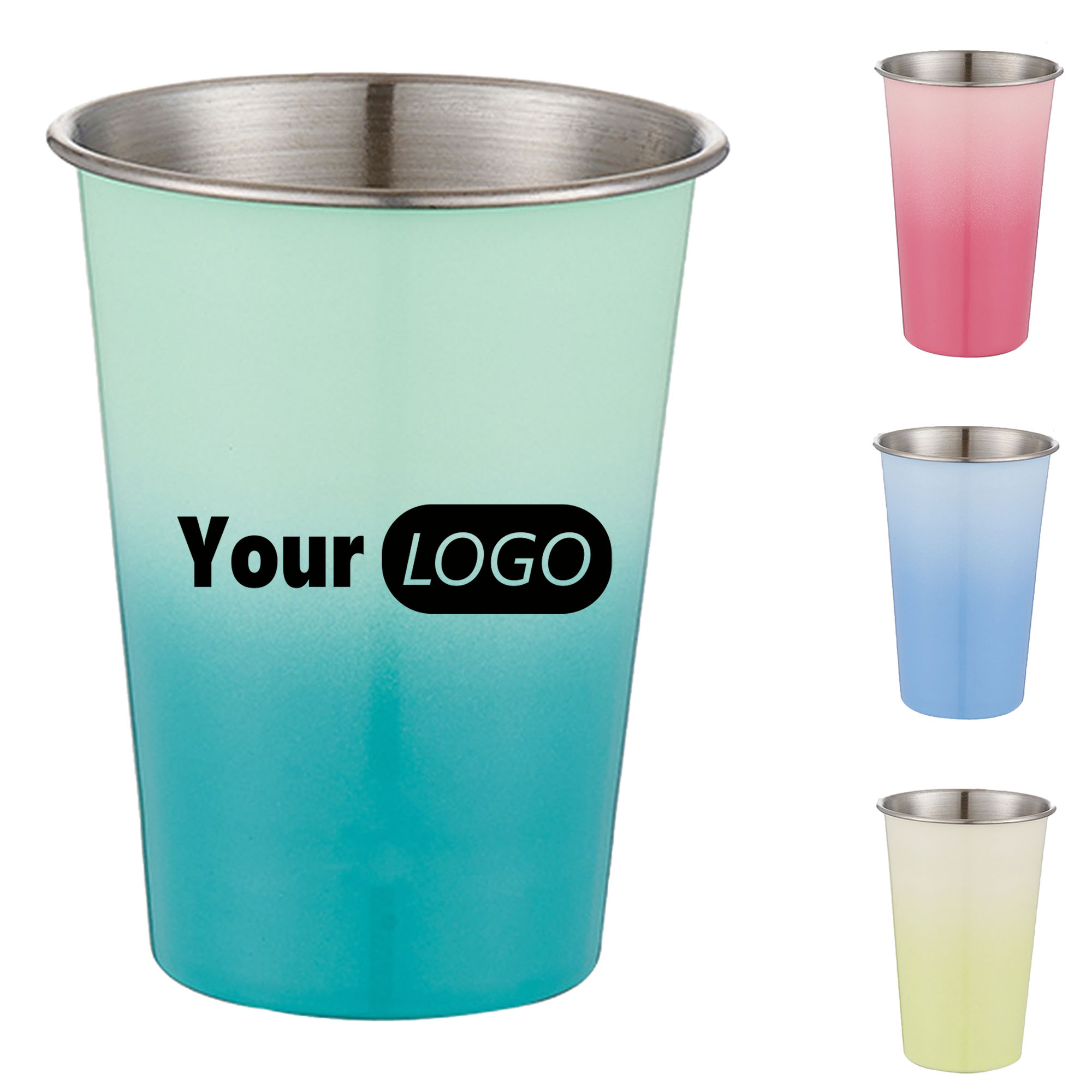 Stainless Steel Gradient Water Cup 3