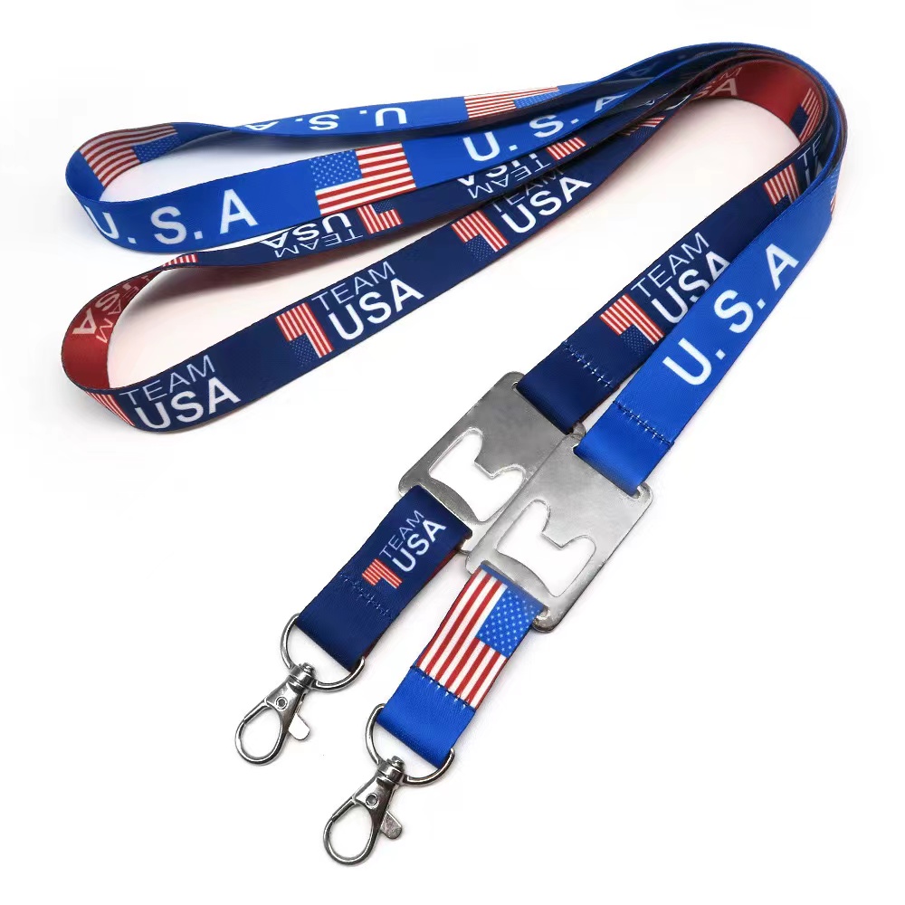 Polyester Multifunctional Lanyard With Bottle Opener 4