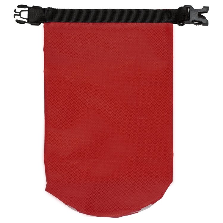 7" W x 11" H "The Navagio" 2.5 Liter Water Resistant Dry Bag With Clear Pocket Window 42