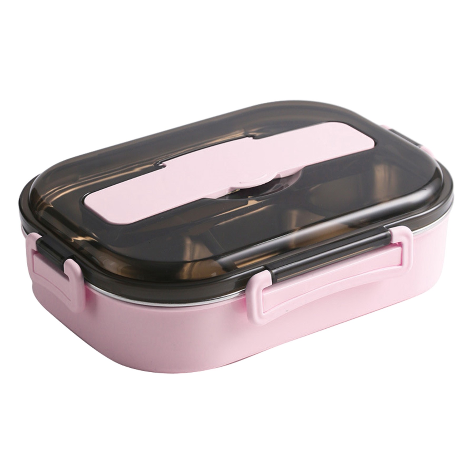 Stainless Steel Divided Compartment Lunch Box 2