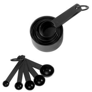 10 In 1 Plastic Measuring Cup Set With Volume Mark 10