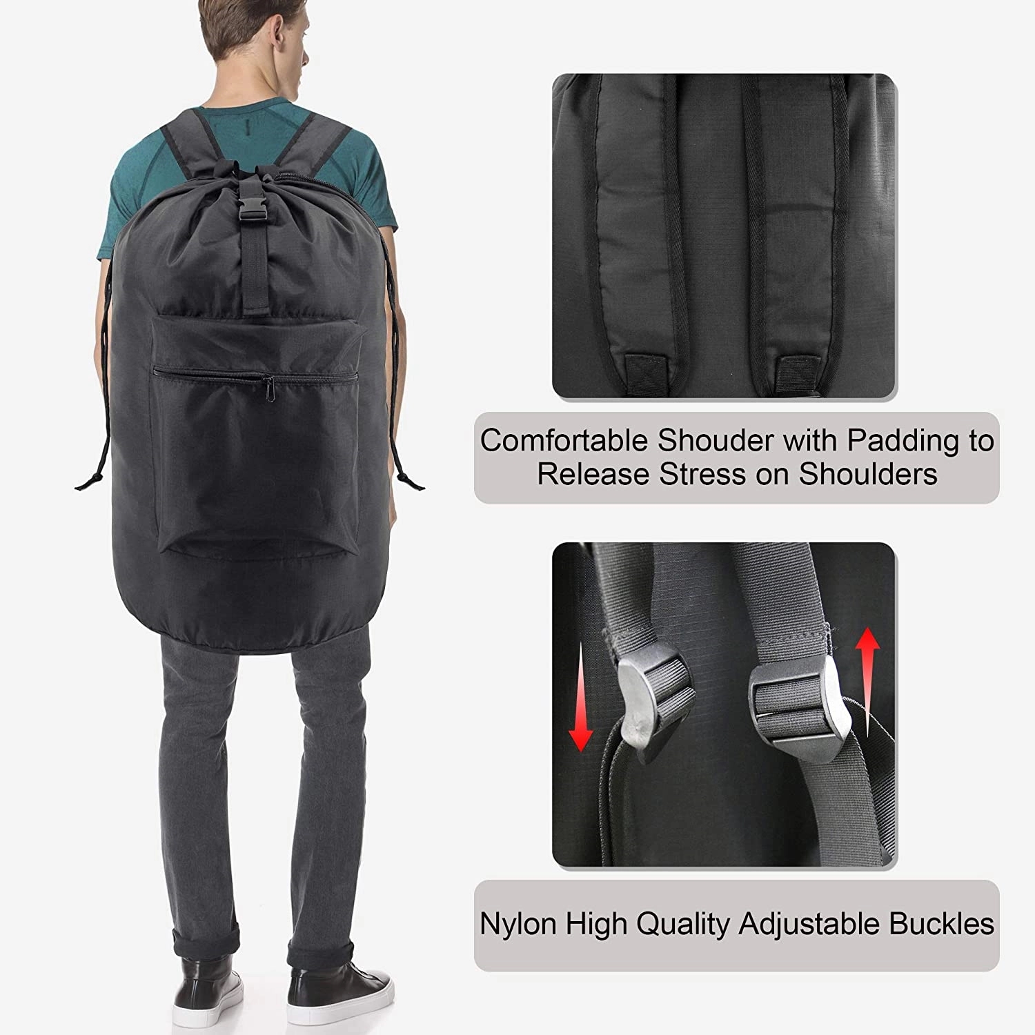 Backpack Laundry Bag 3