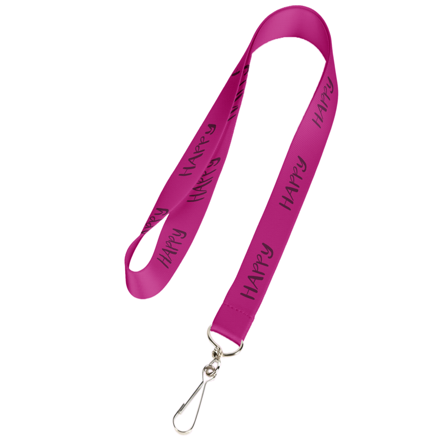 Woven 3/4" Wide Lanyard 3