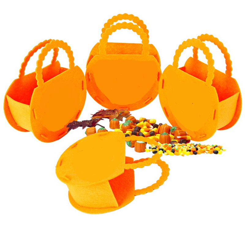 DIY Halloween Handcuffs Pumpkin Bag 2