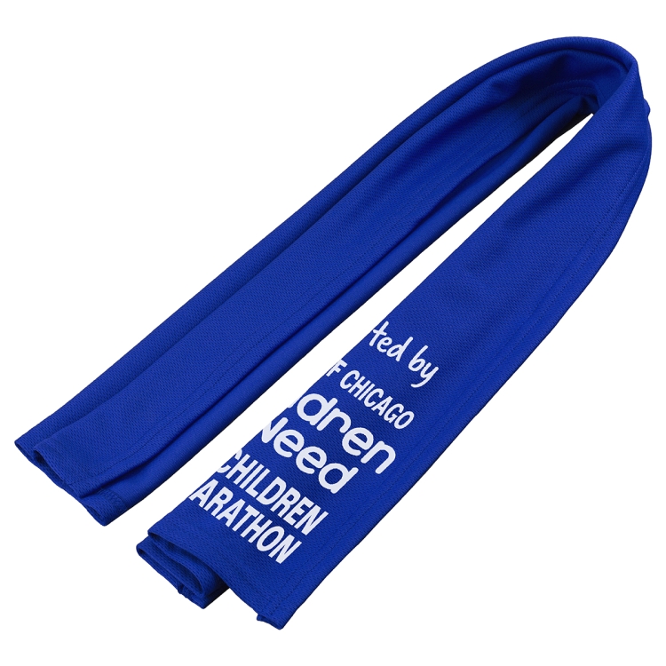 "THE DENALI RAINIER XTRA" -12" W X 36" H Recycled RPET Cooling Towel 7