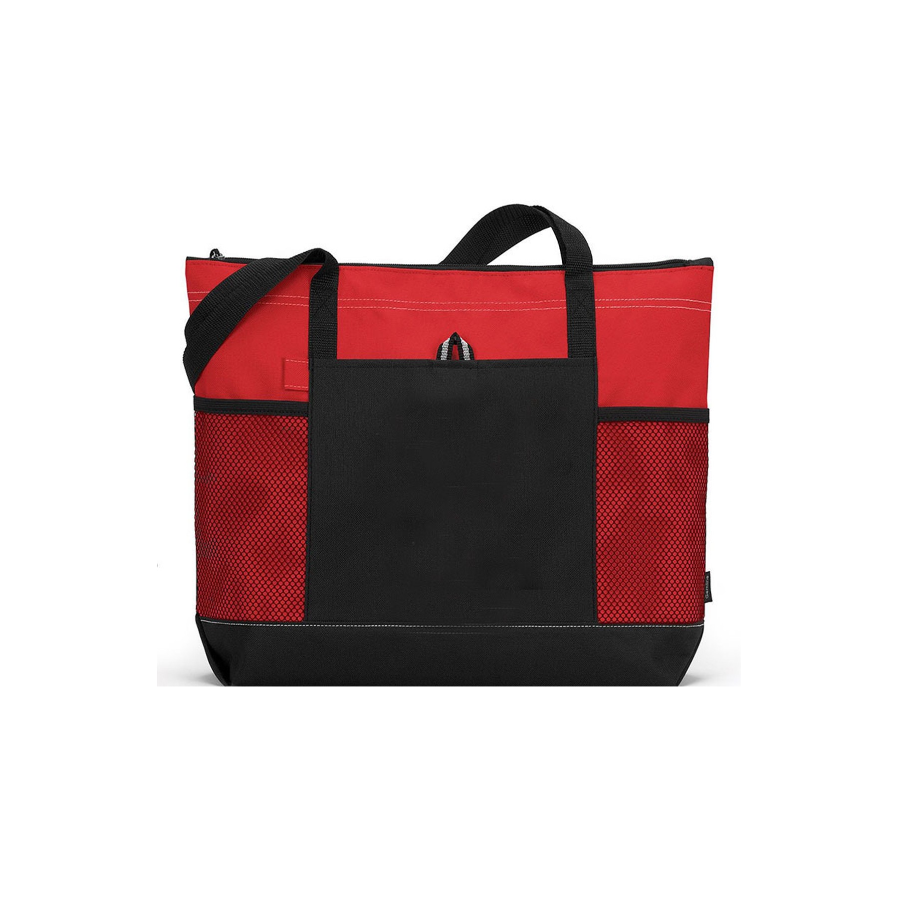 Large Capacity Oxford Business Tote With Zipper, custom tote bag with logo imprint 7