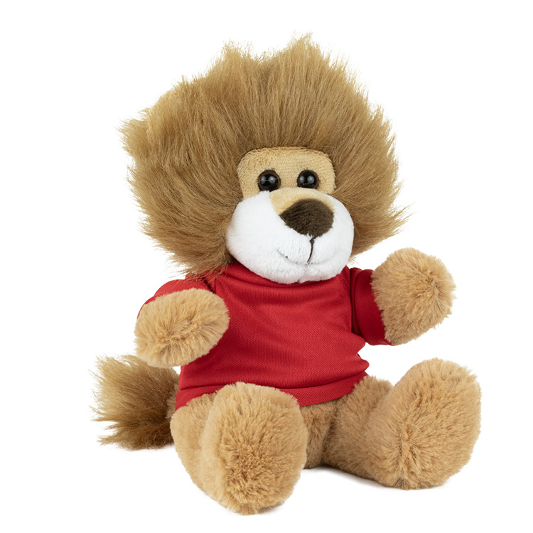 "FLUFFY THE FIERCE" 6" Plush Teddy Lion 9