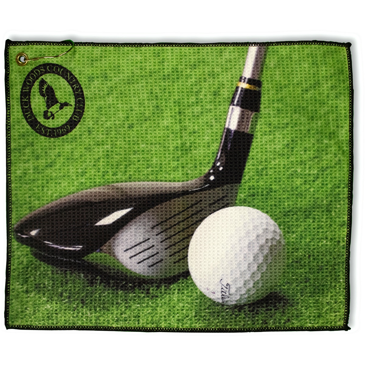 Microfiber Waffle Small Golf Towel 20