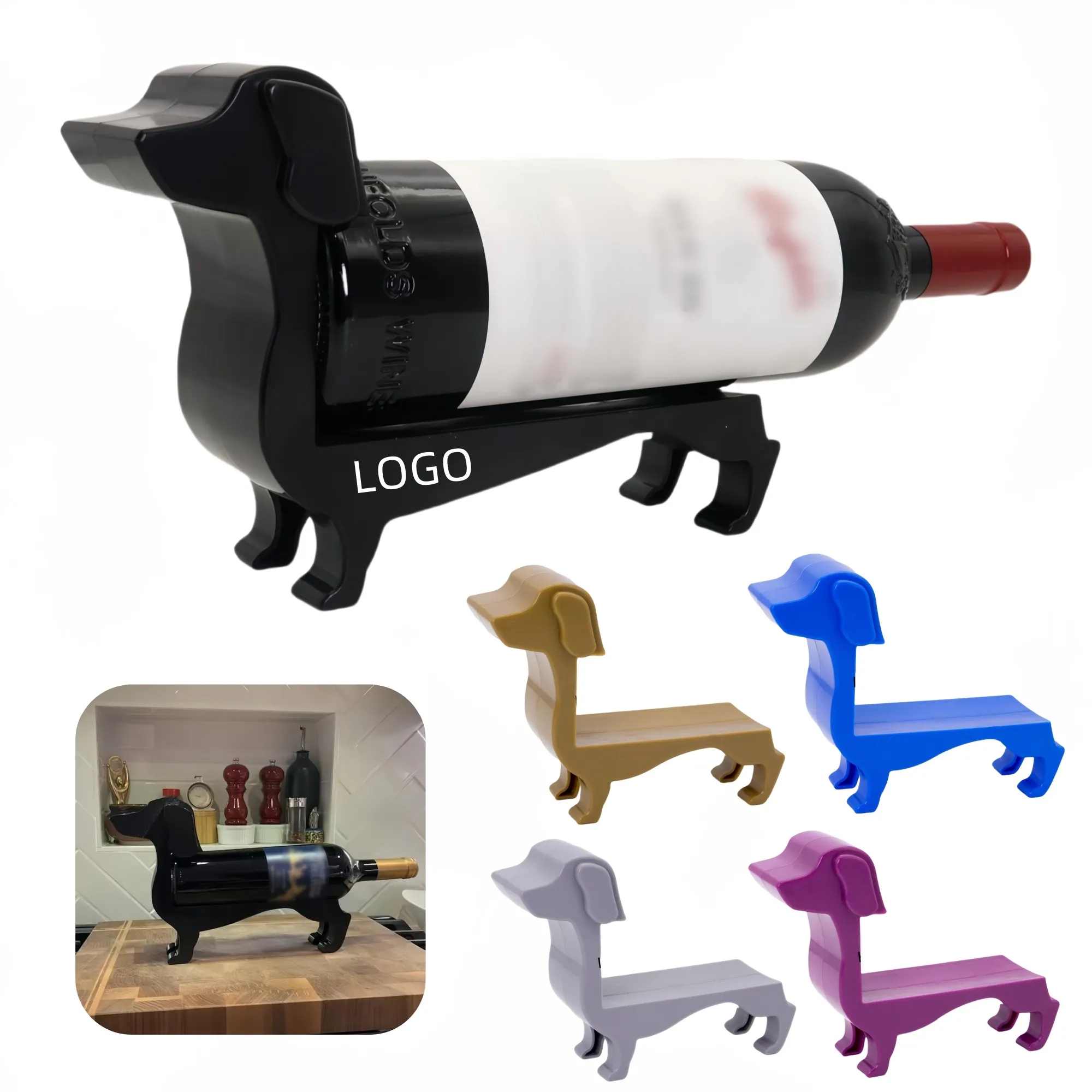 Dog Wine Bottle Holder 4