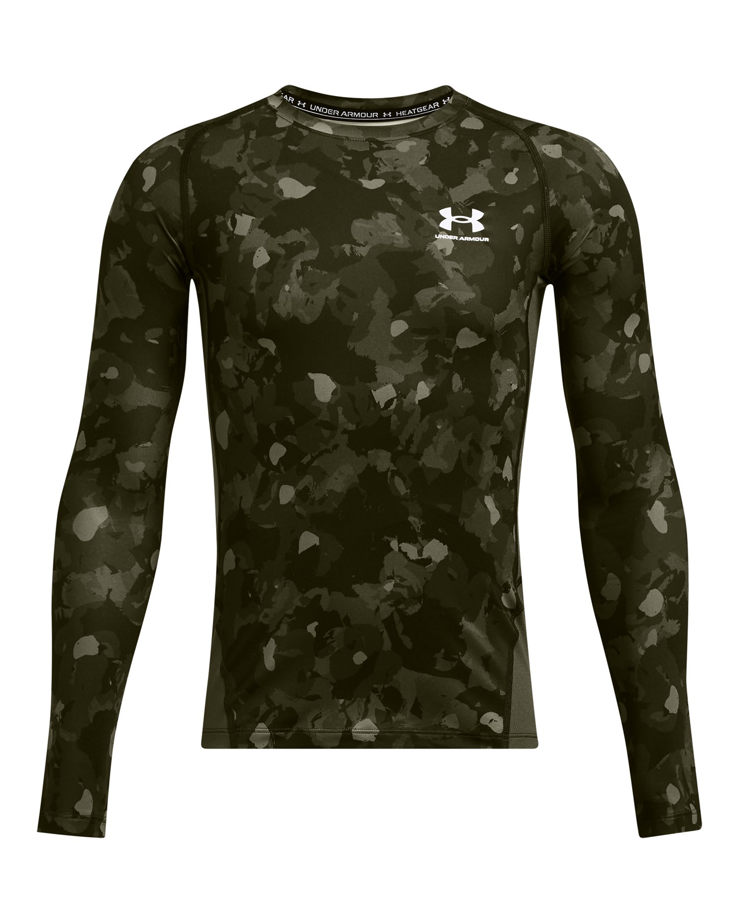 HeatGear Printed Boys' Long Sleeve 1