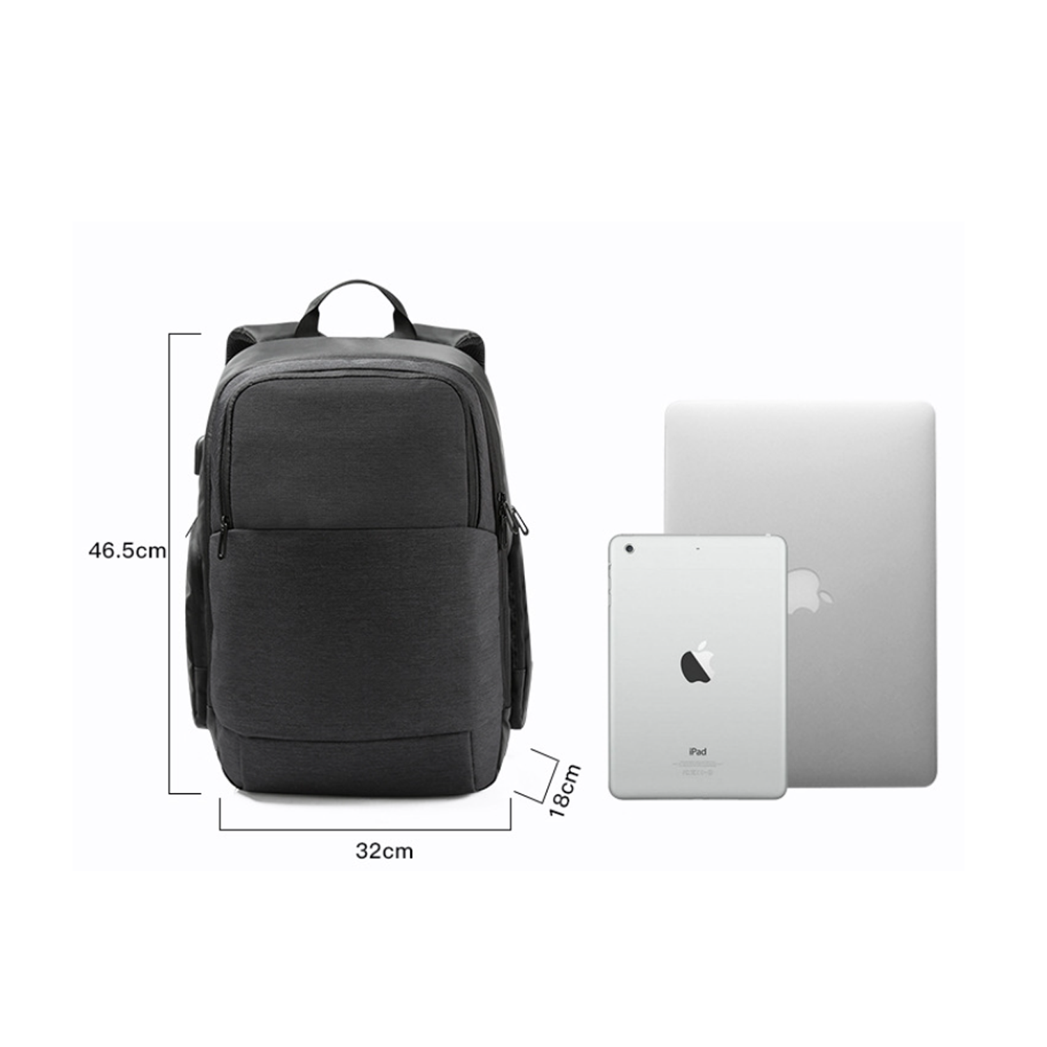 Large Capacity Business Backpack With Usb Charging Port 4