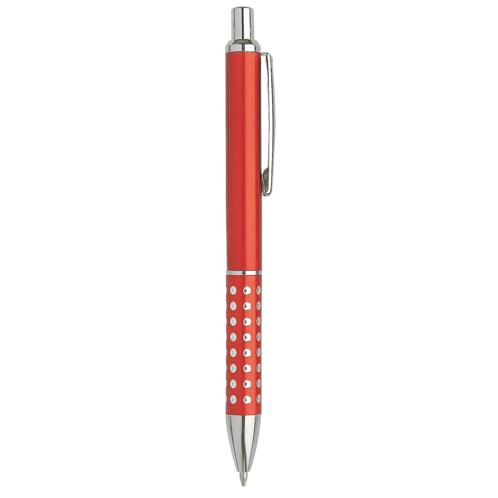 Bling ballpoint pen with aluminium grip 9