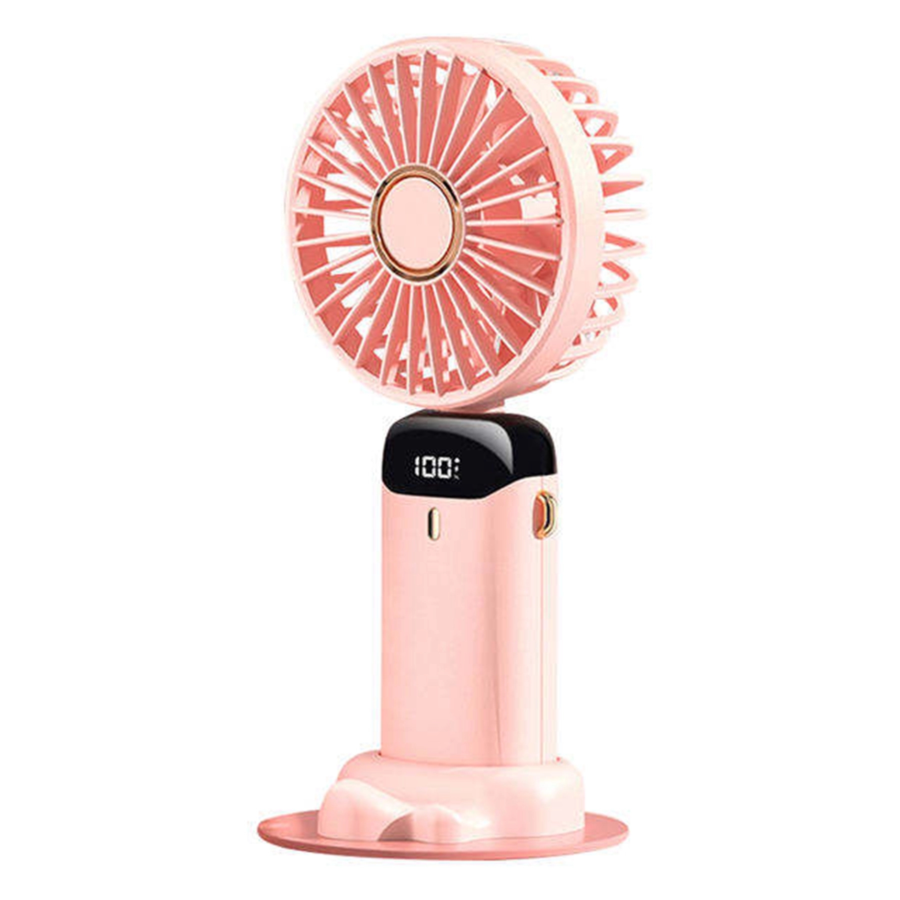 3000 mAh Digital Display Folding Handheld Fan 13