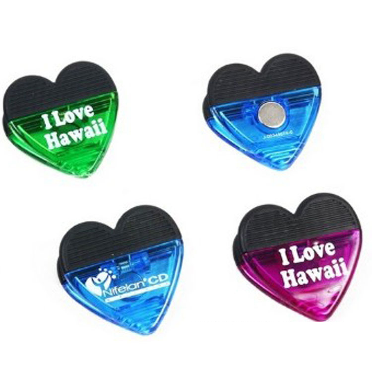 Heart Shaped Clip With Magnet, custom magnet with logo imprint 2